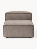 Lennon Middle Module in Corduroy — Mushroom