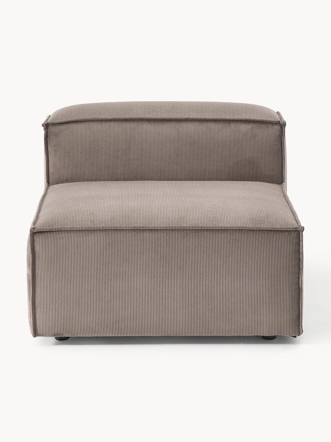 Lennon Middle Module in Corduroy — Mushroom