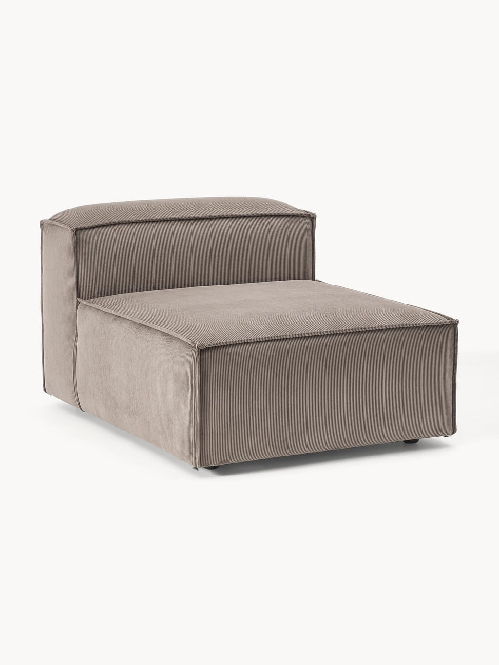 Lennon Middle Module in Corduroy — Mushroom