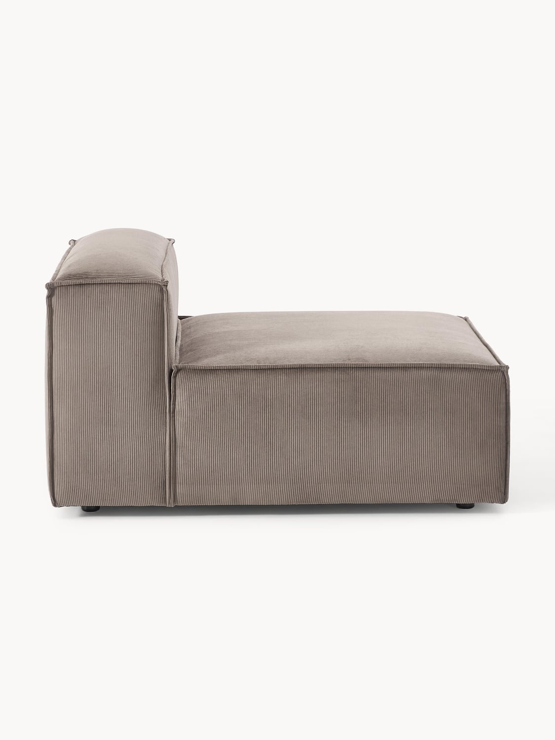 Lennon Middle Module in Corduroy — Mushroom