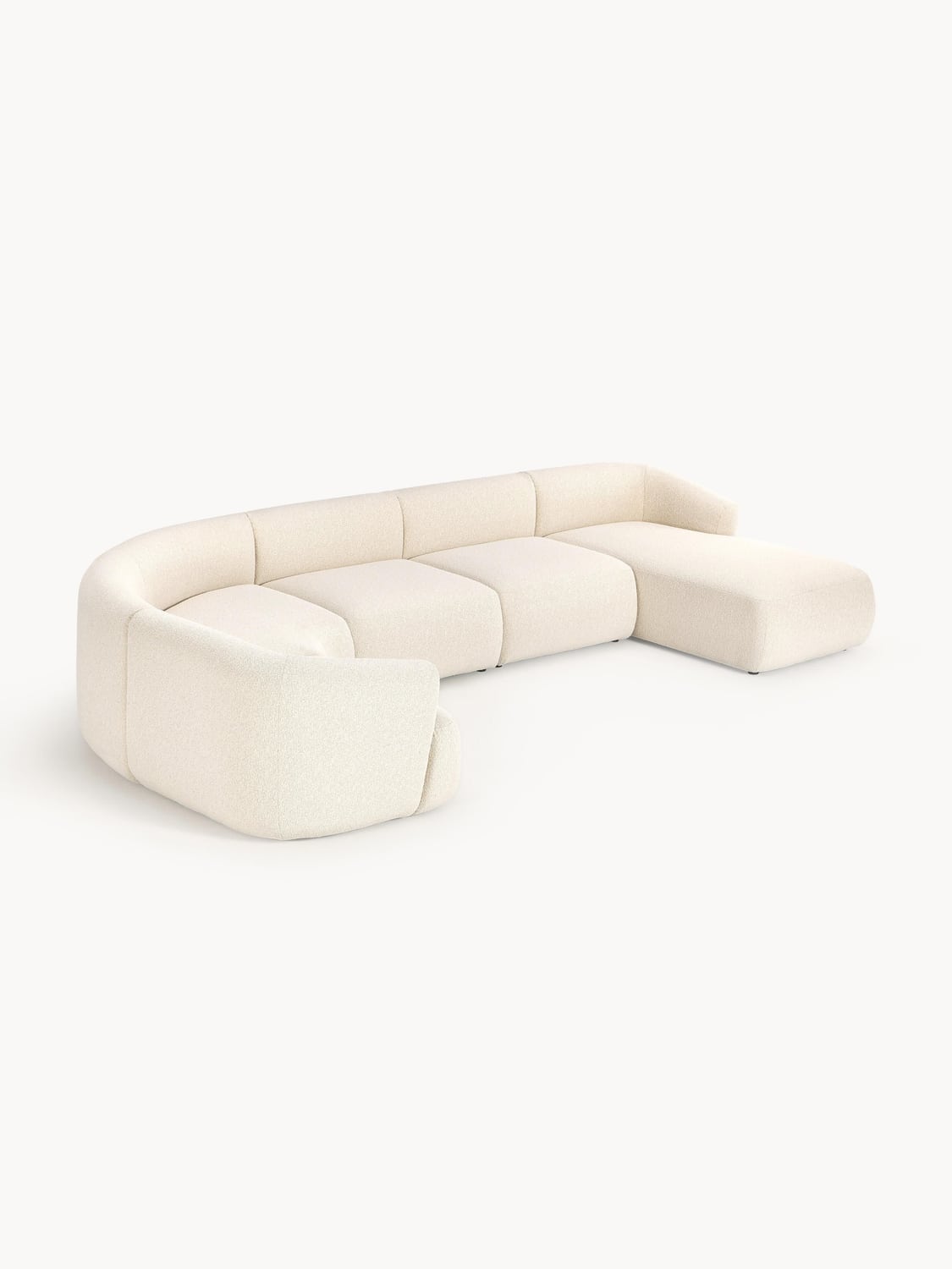 Sofia Modular Bouclé XL Sofa — Cream
