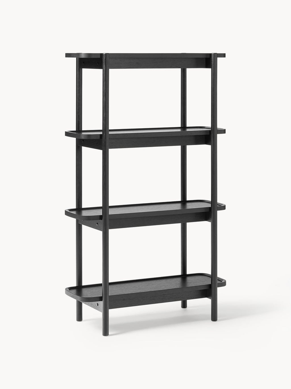Libby Wooden Shelving Unit — Taupe