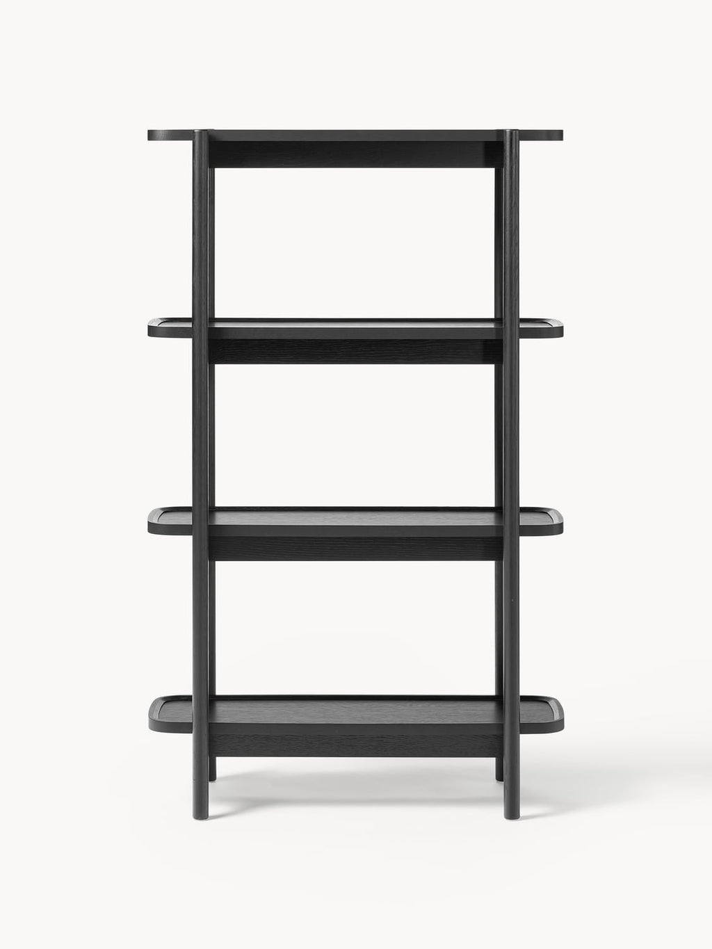 Libby Wooden Shelving Unit — Taupe