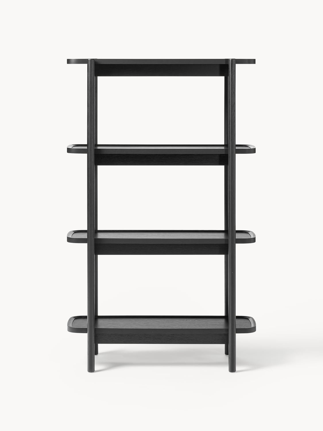 Libby Wooden Shelving Unit — Taupe