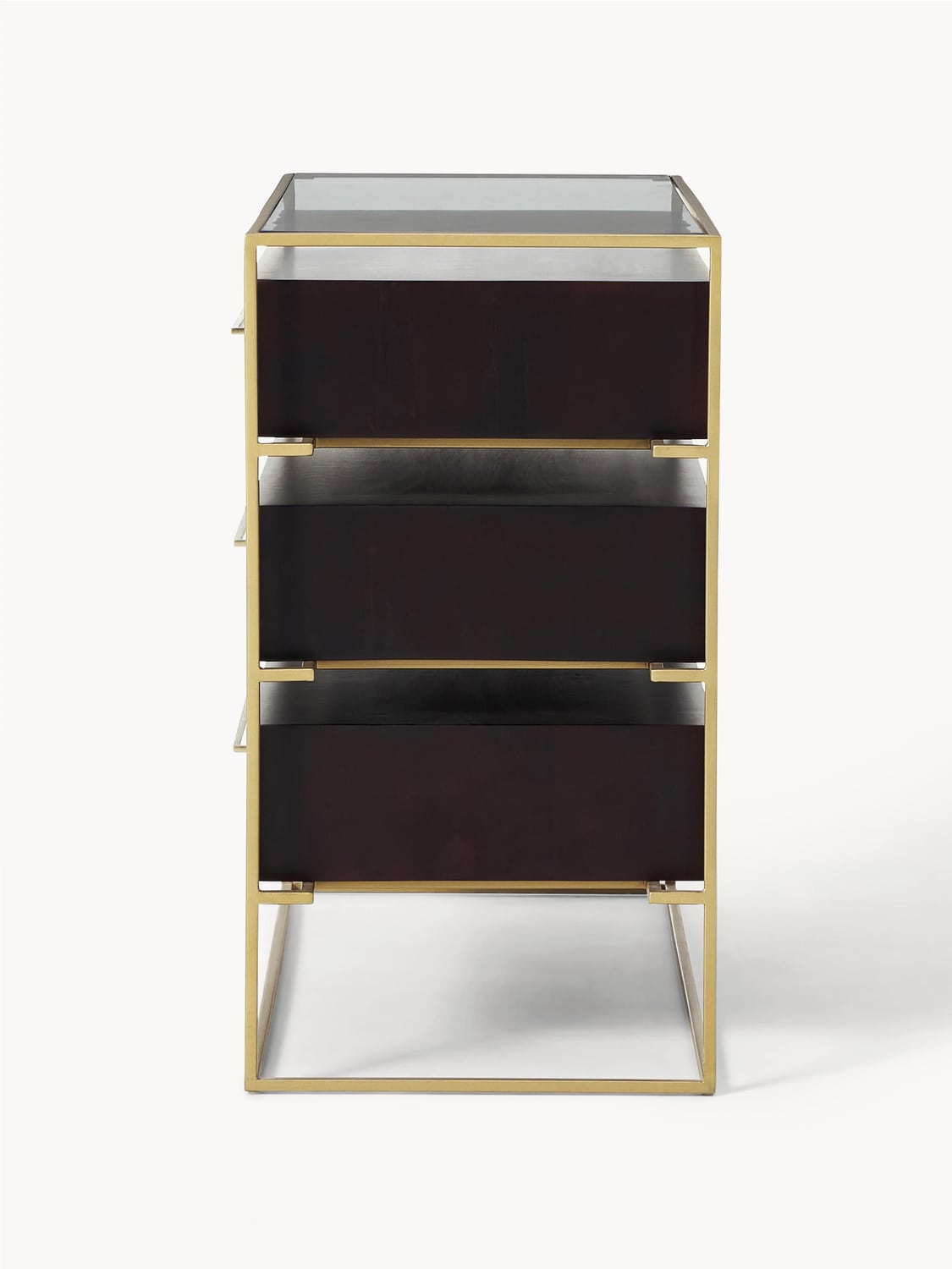 Lyle Chest of Drawers in Mango Wood — Graphite
