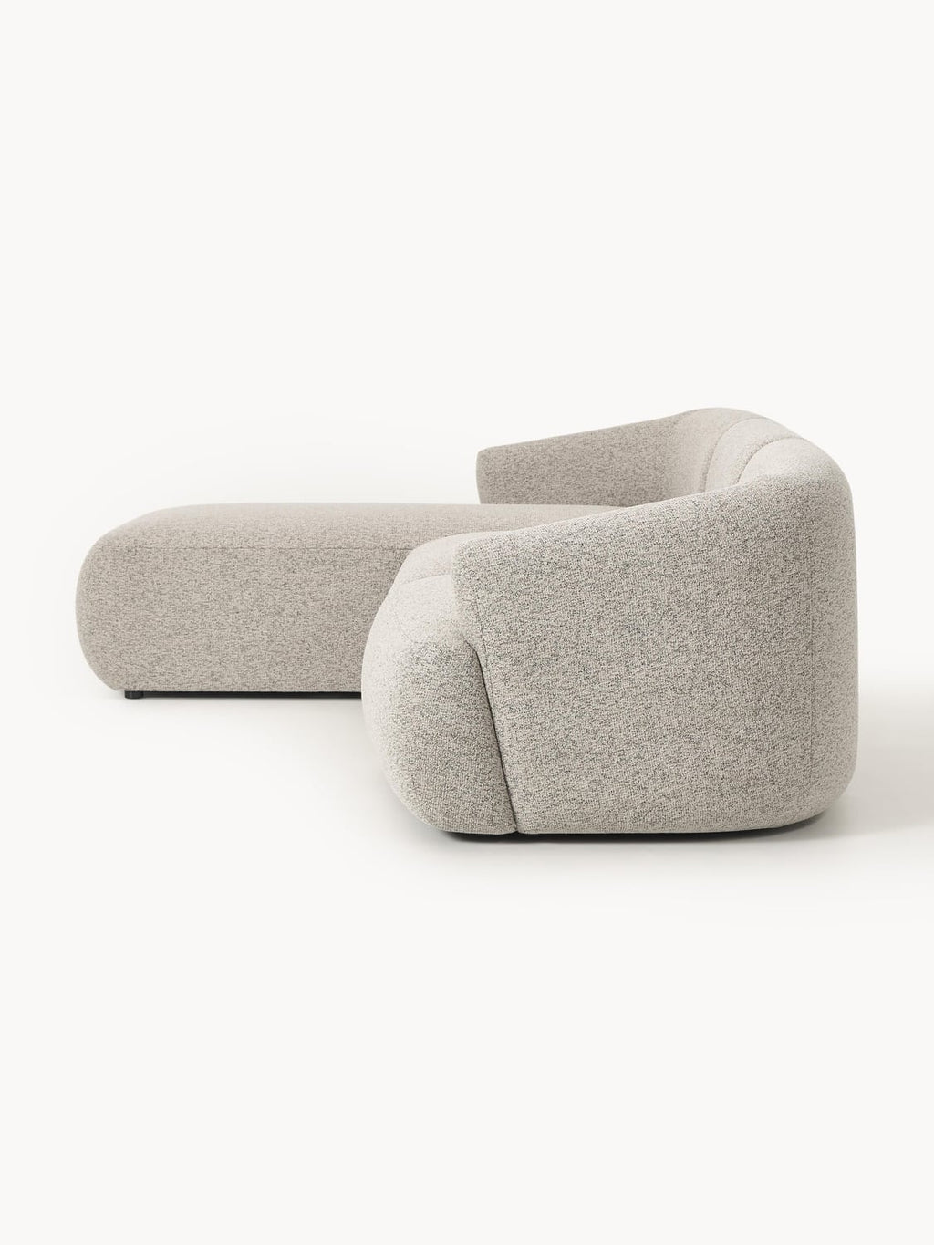 Sofia Modular Bouclé Corner Sofa (3-seater) — Oatmeal