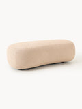 Alba XL Sofa Ottoman in Bouclé — Sand