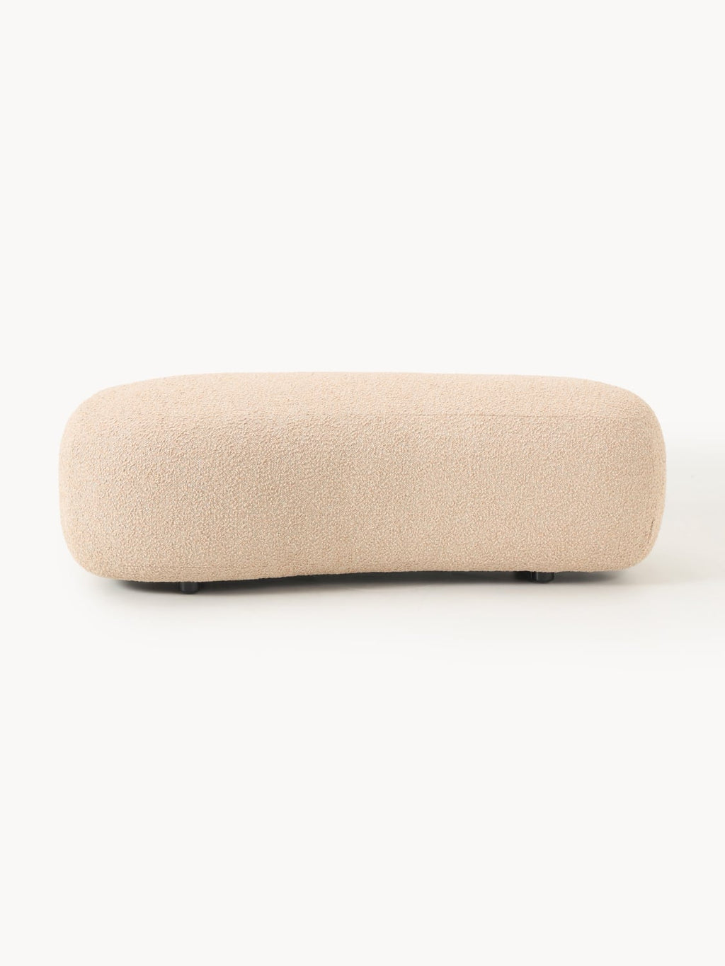 Alba XL Sofa Ottoman in Bouclé — Sand