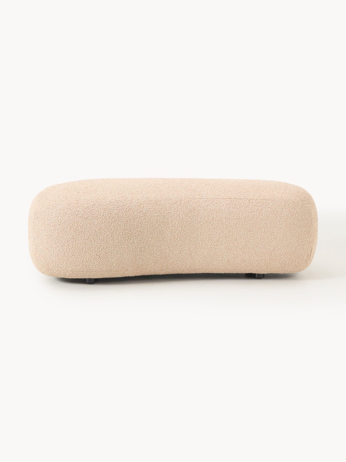 Alba XL Sofa Ottoman in Bouclé — Sand