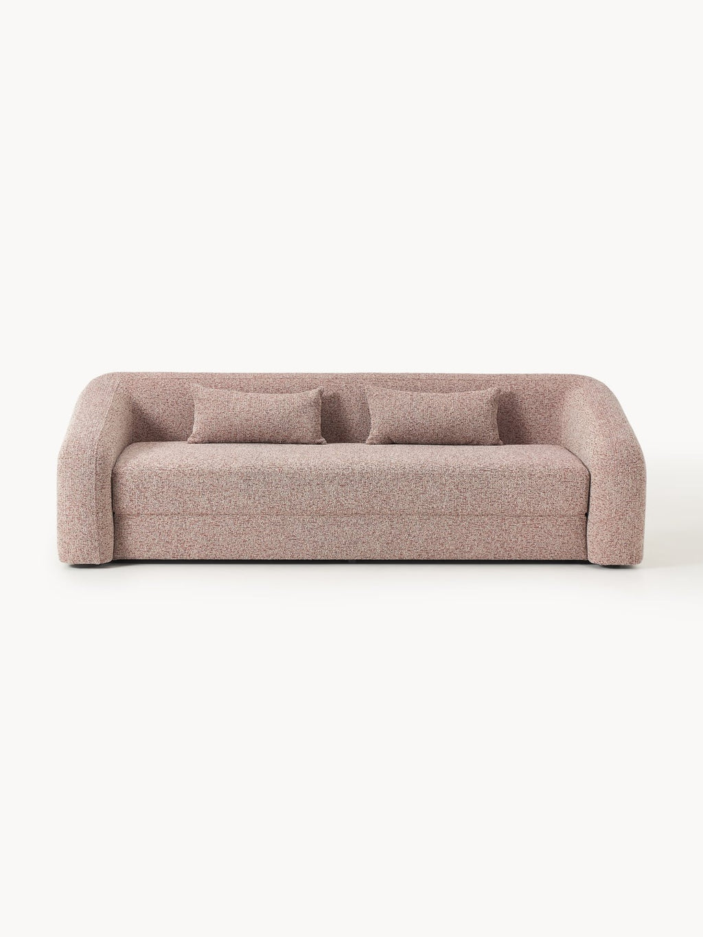 Eliot Bouclé-Sofa Bed (3-seater) — Warm Grey
