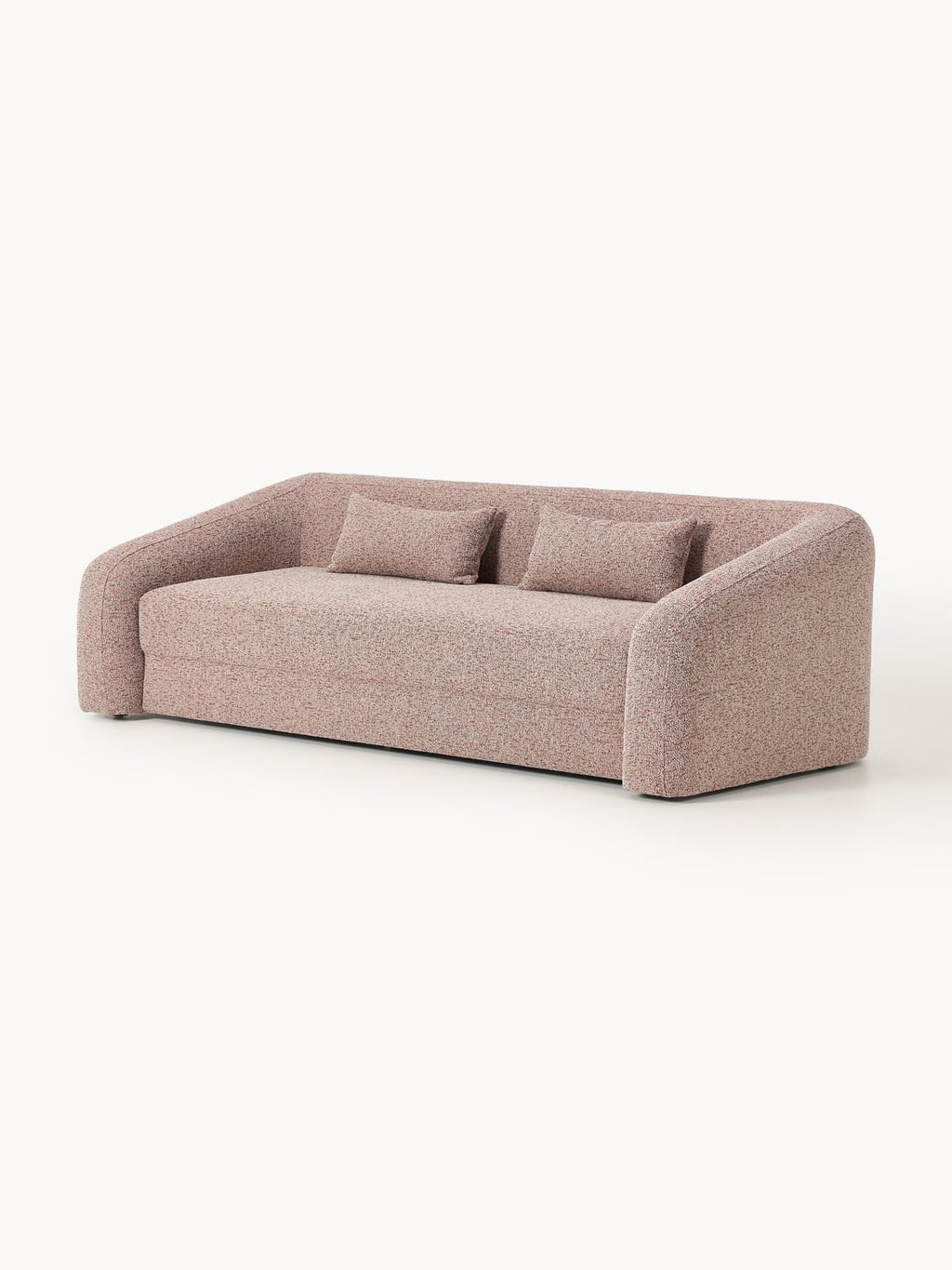 Eliot Bouclé-Sofa Bed (3-seater) — Warm Grey