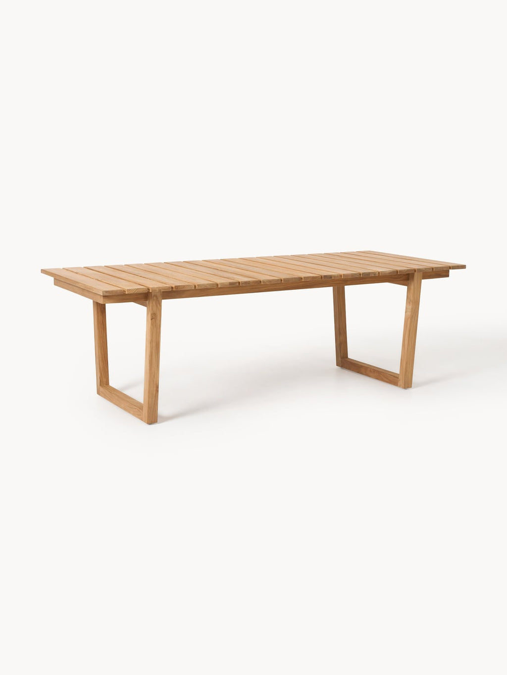 Eiko Garden Table in Teak, 229 x 100 cm