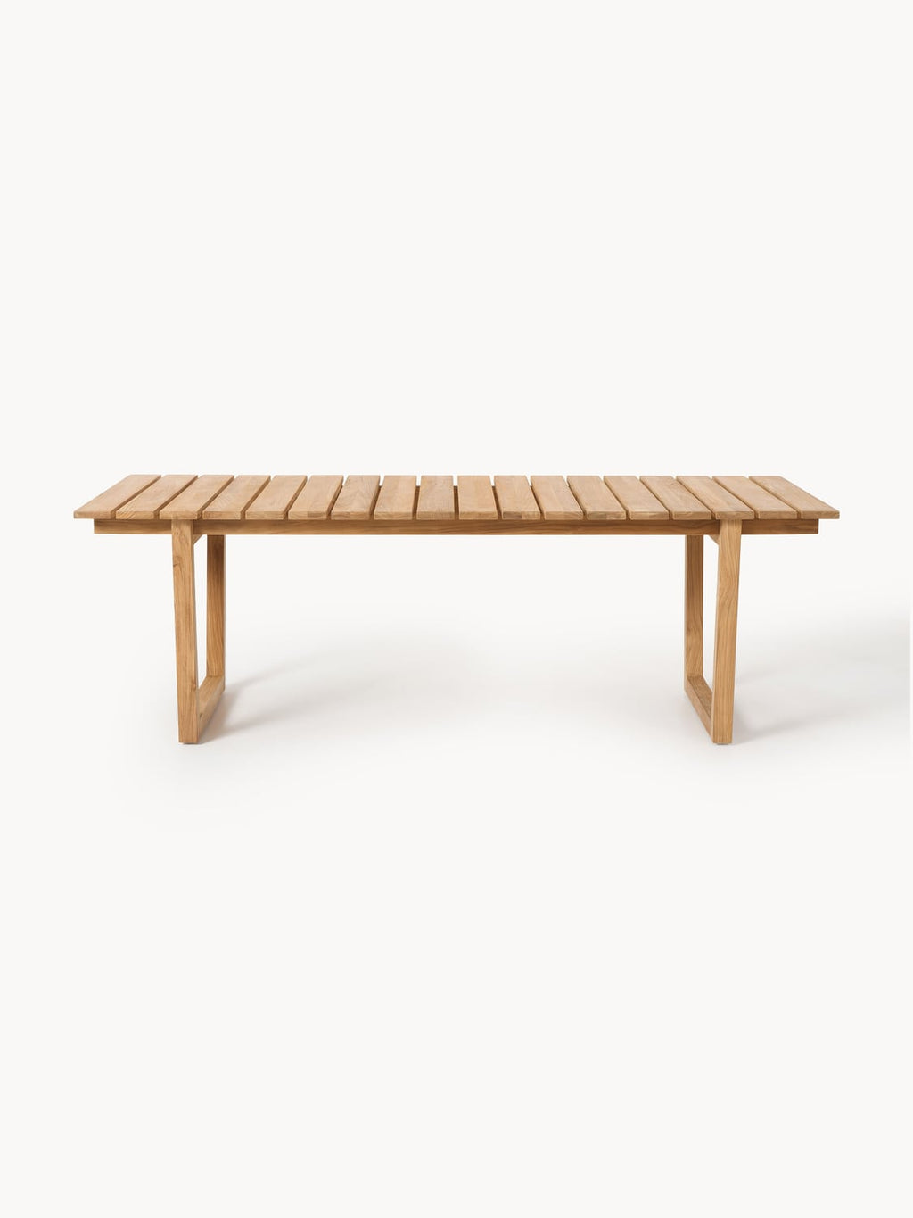 Eiko Garden Table in Teak, 229 x 100 cm