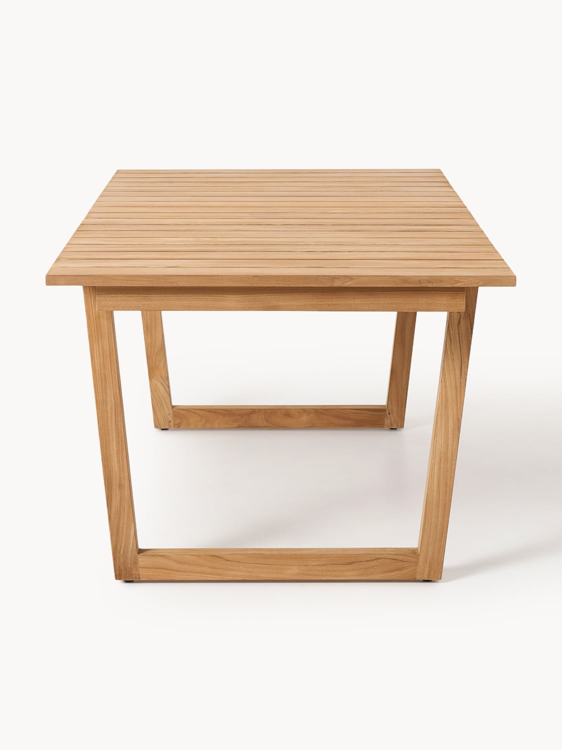 Eiko Garden Table in Teak, 229 x 100 cm