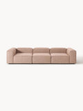 Lennon Modular Sofa (4-seater) in Linen Blend — Warm Grey