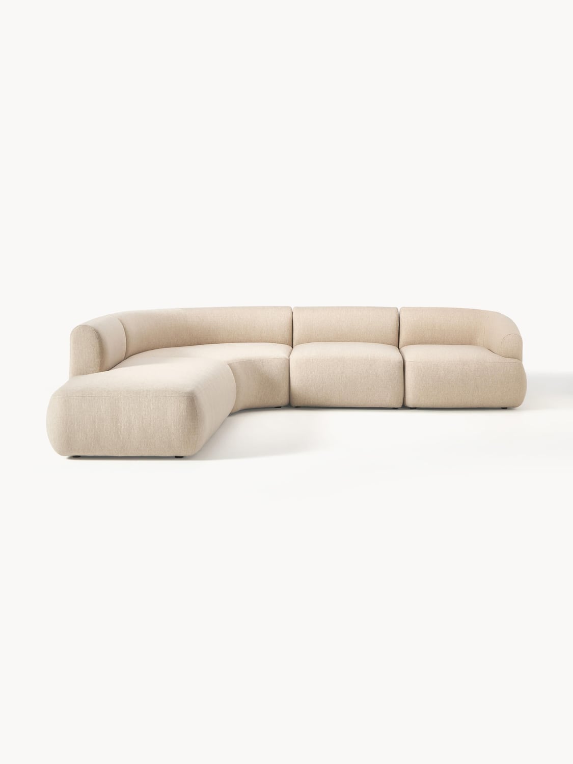 Sofia Modular Corner Sofa (4-seater) — Beige