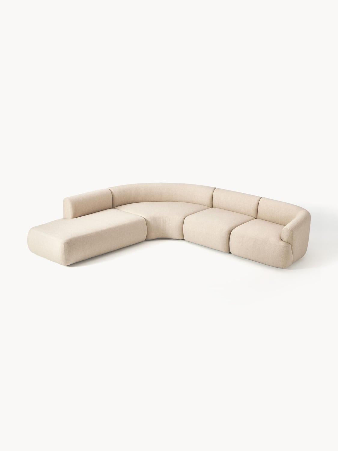 Sofia Modular Corner Sofa (4-seater) — Beige