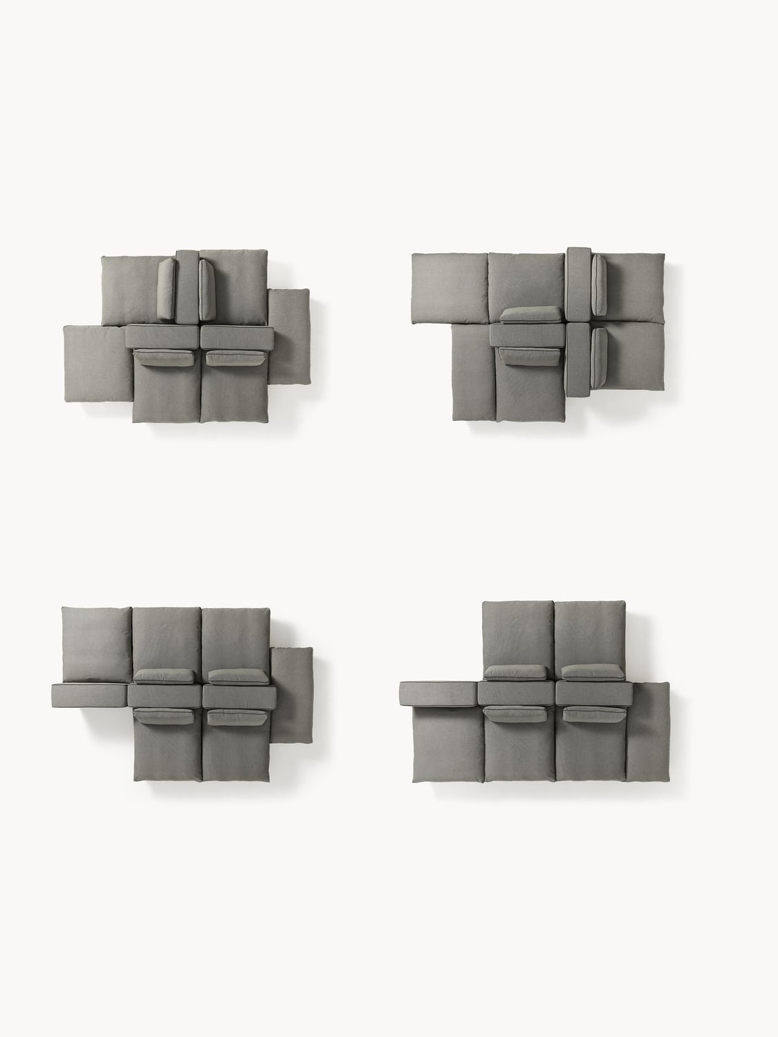 Felix Modular XL Sofa — Mushroom