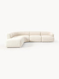Sofia Modular Bouclé Corner Sofa (4-seater) — Bone White