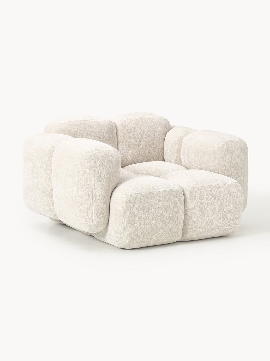 Tayla Lounge Chair — Off-White