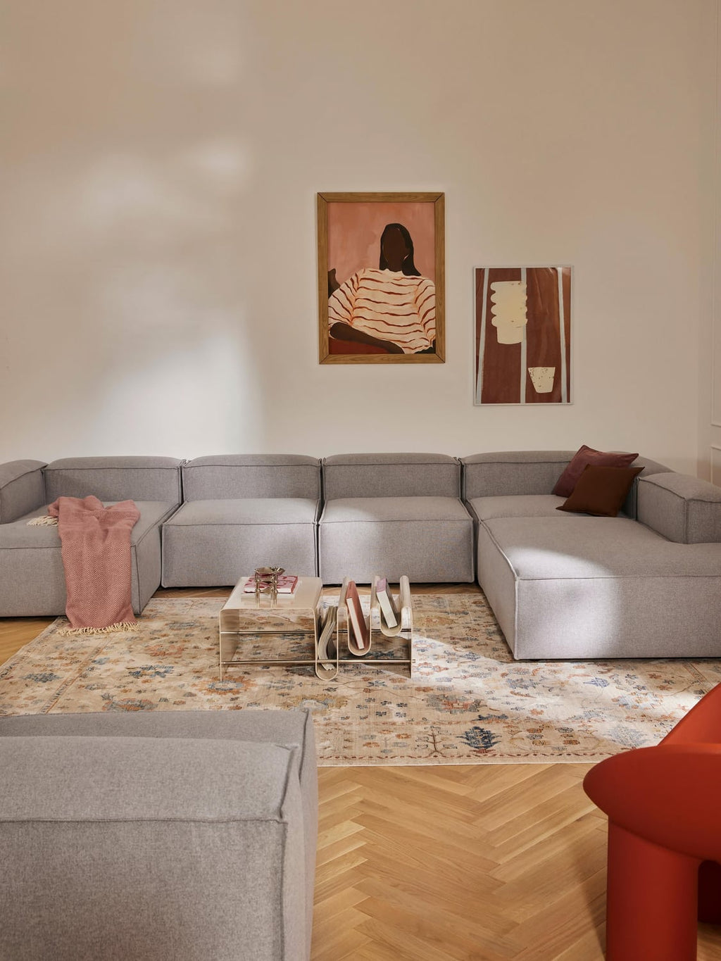 Lennon Modular XL Sofa — Oatmeal