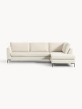 Luna Corner Sofa — Light Grey