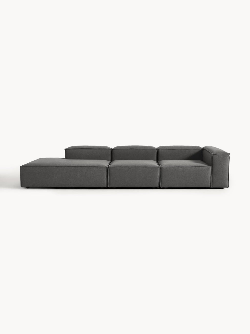 Lennon Modular XL Ottoman — Slate Grey