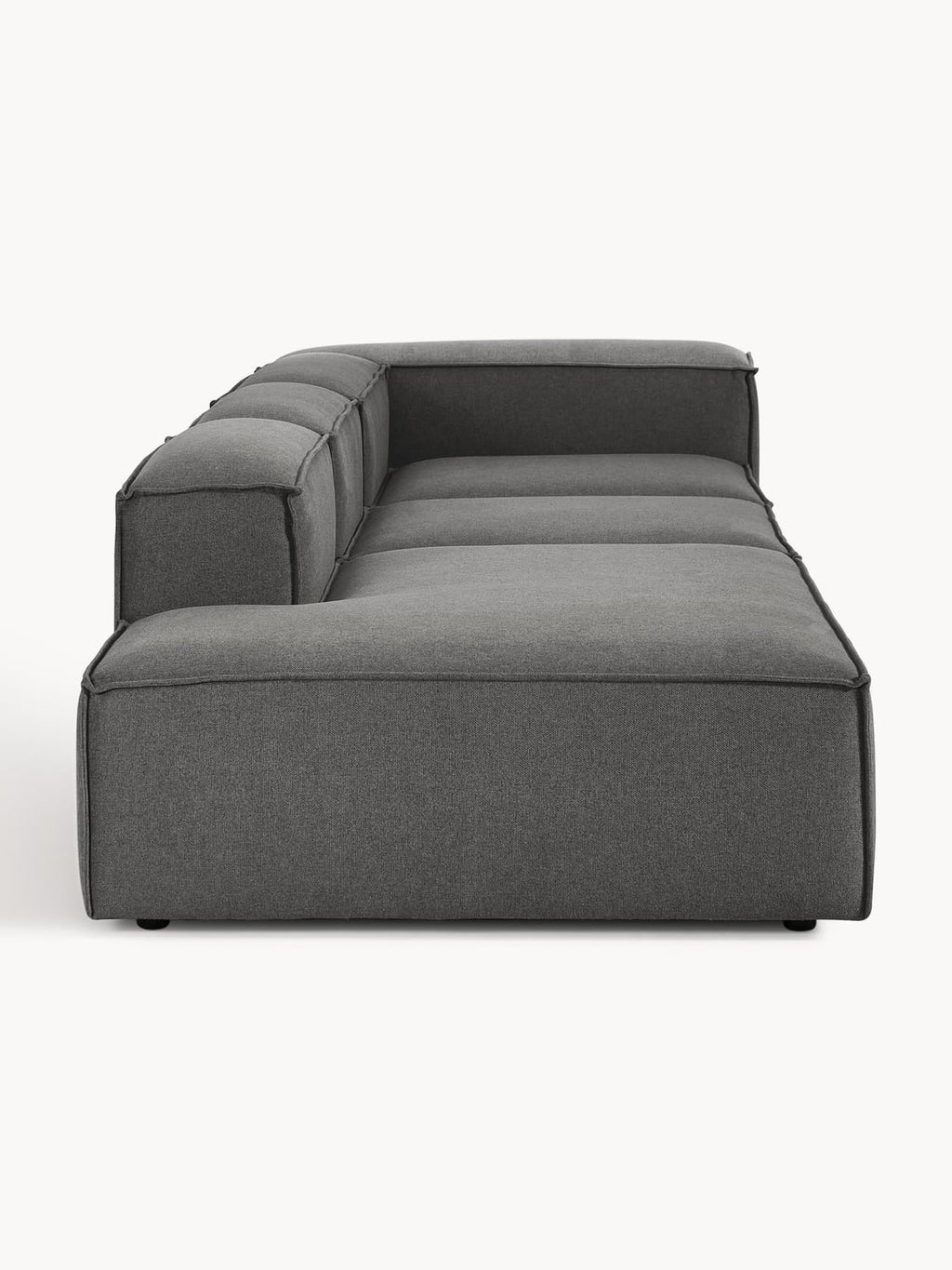 Lennon Modular XL Ottoman — Slate Grey
