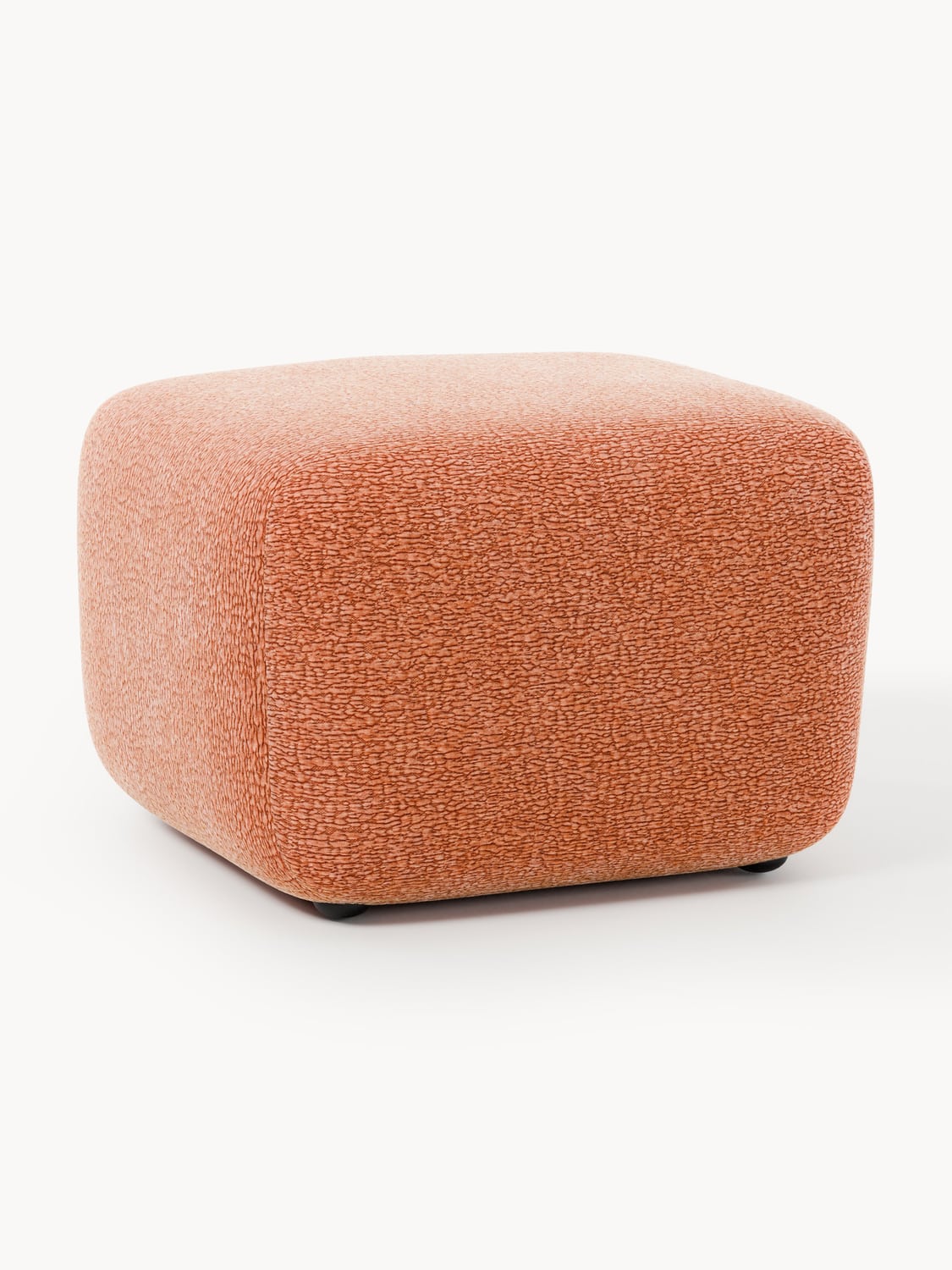 Wolke Sofa Ottoman — Terracotta