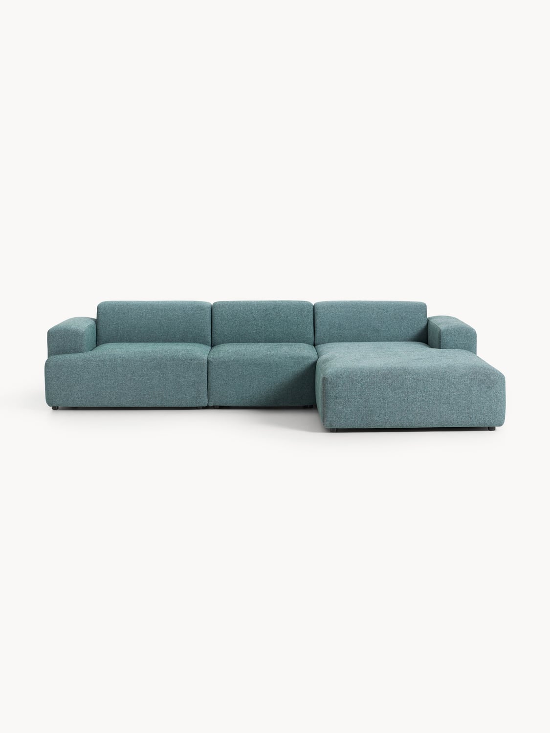 Melva Corner Sofa (4-seater) — Teal