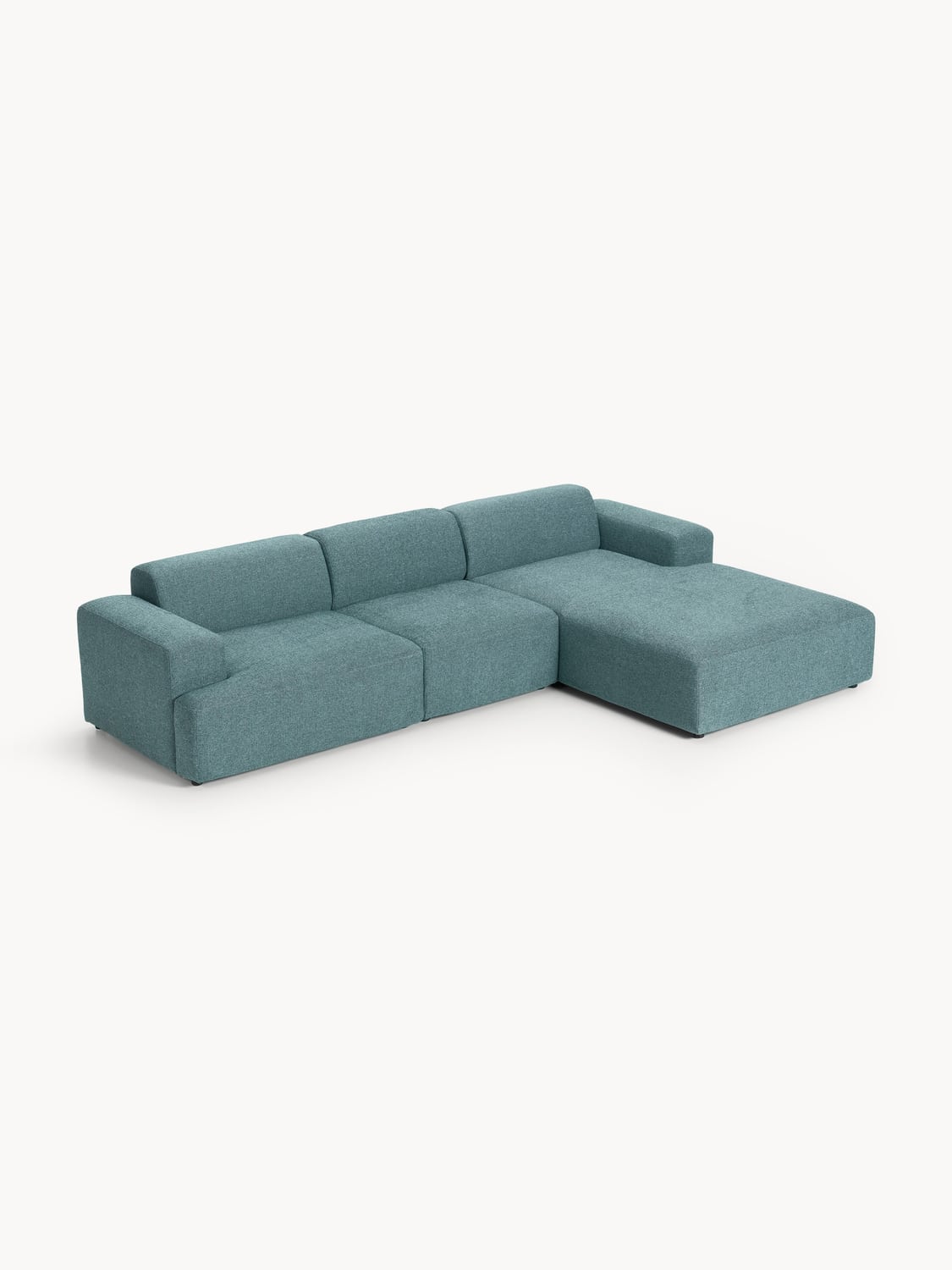 Melva Corner Sofa (4-seater) — Teal