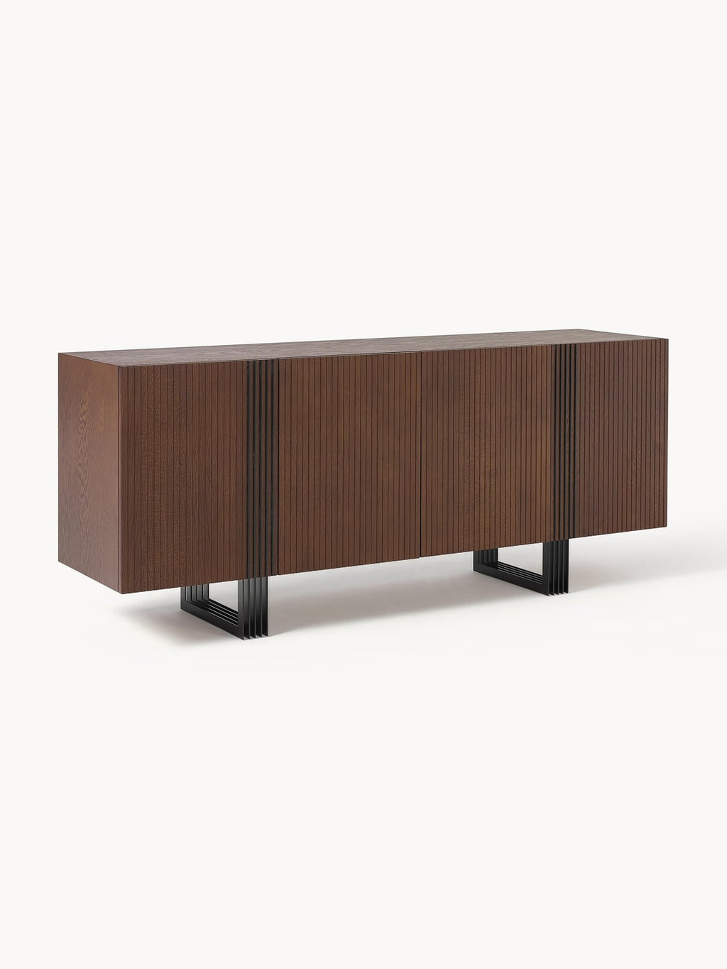 Ross Wooden Sideboard — Dark Grey