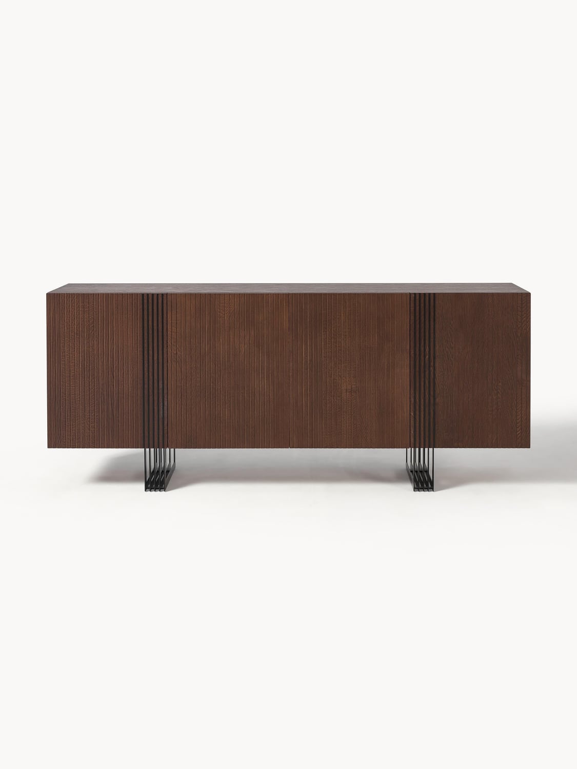 Ross Wooden Sideboard — Dark Grey