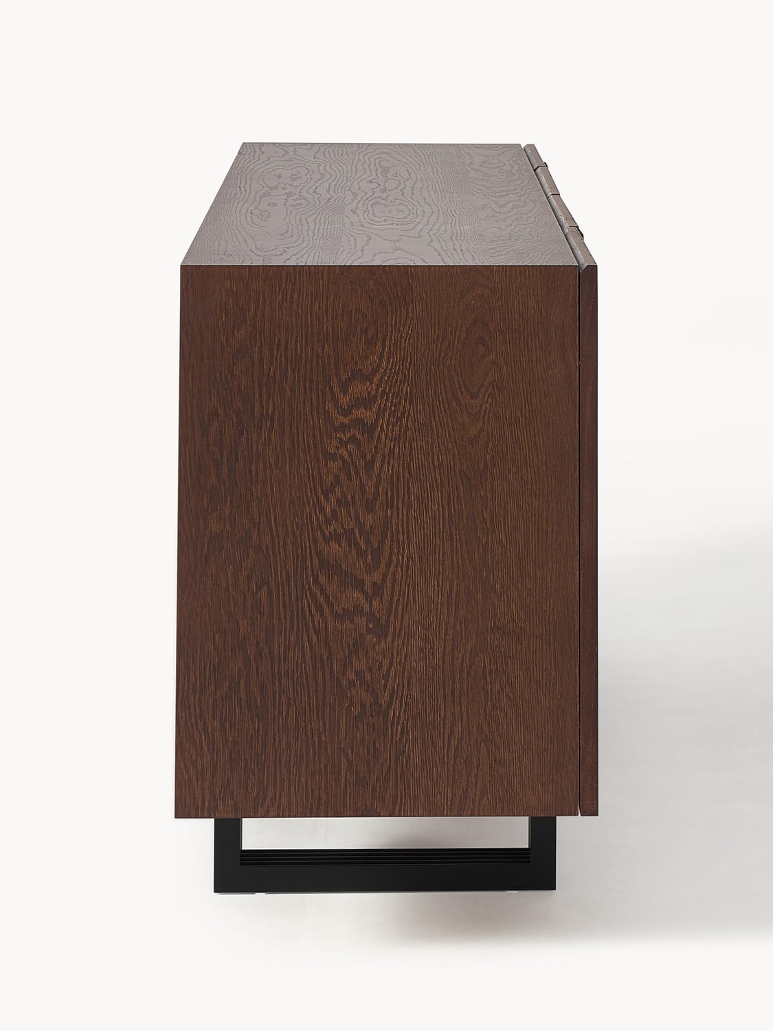 Ross Wooden Sideboard — Dark Grey