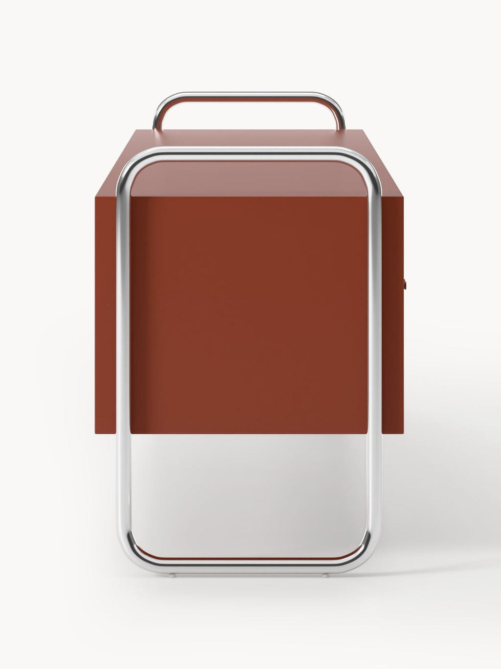 Robyn Metal-Lowboard — Terracotta