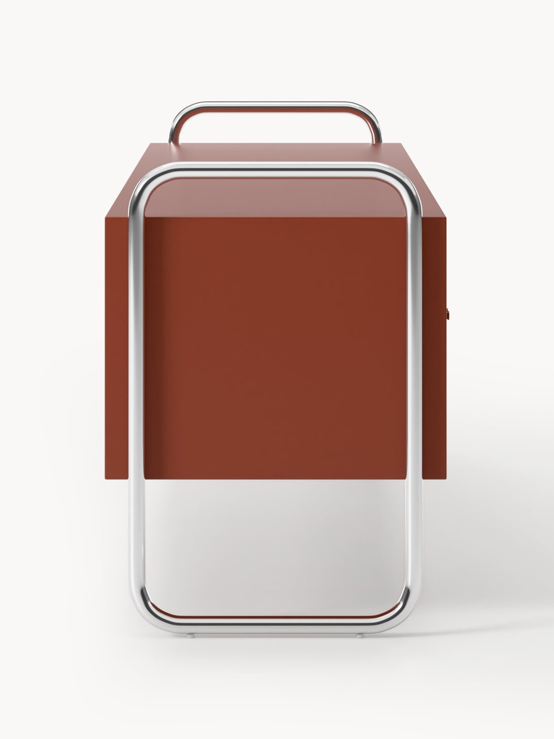 Robyn Metal-Lowboard — Terracotta