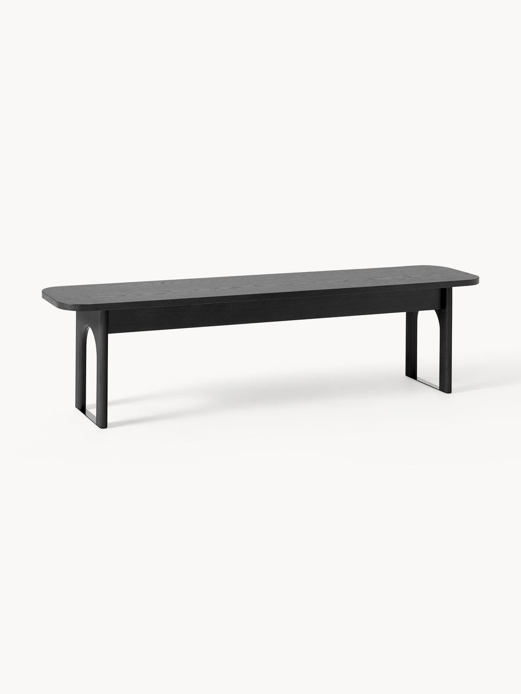 Apollo Wood-Bench, in various sizes — Taupe