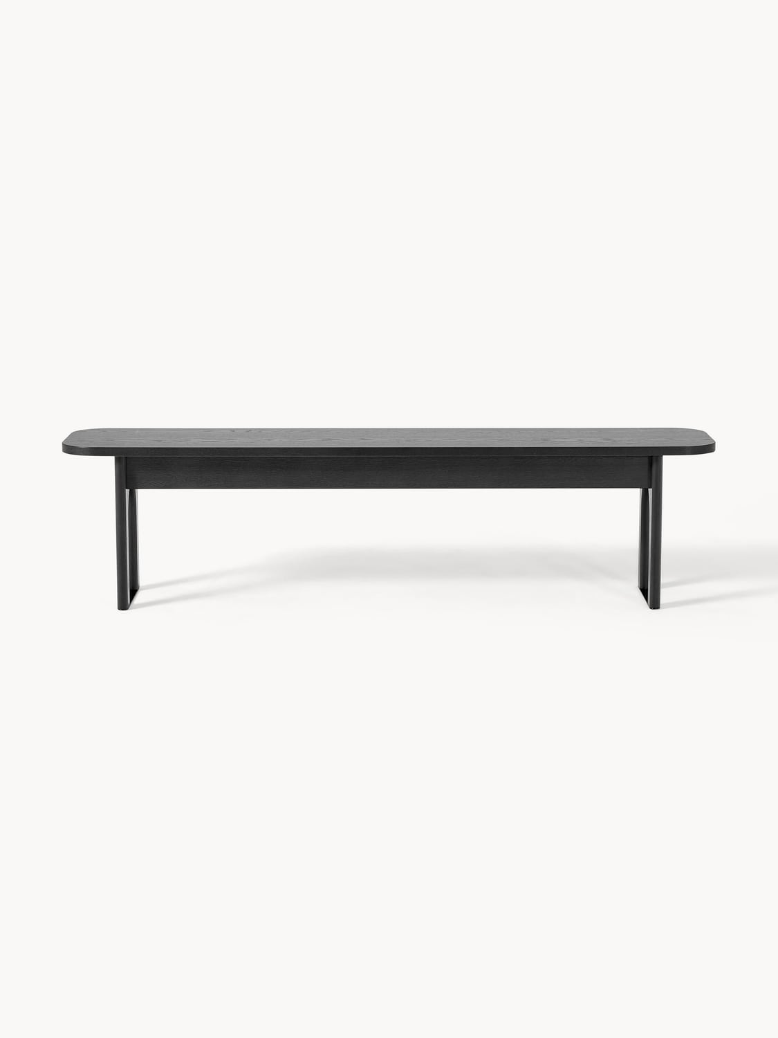 Apollo Wood-Bench, in various sizes — Taupe