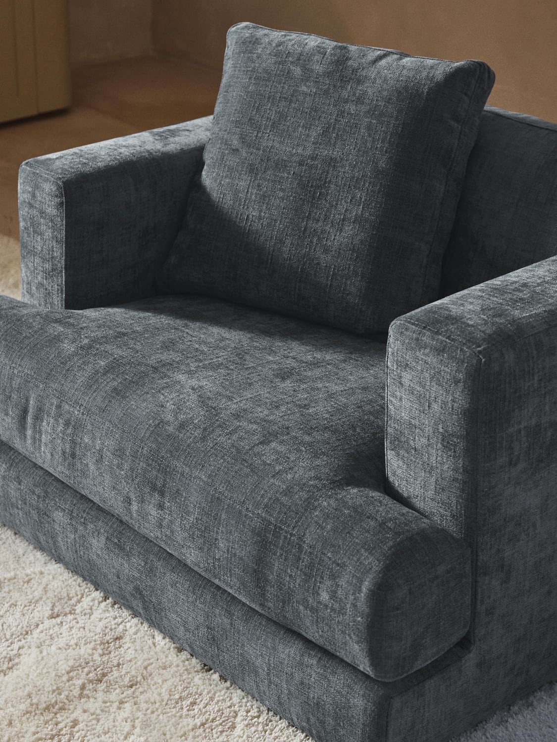 Tribeca Armchair — Slate Grey