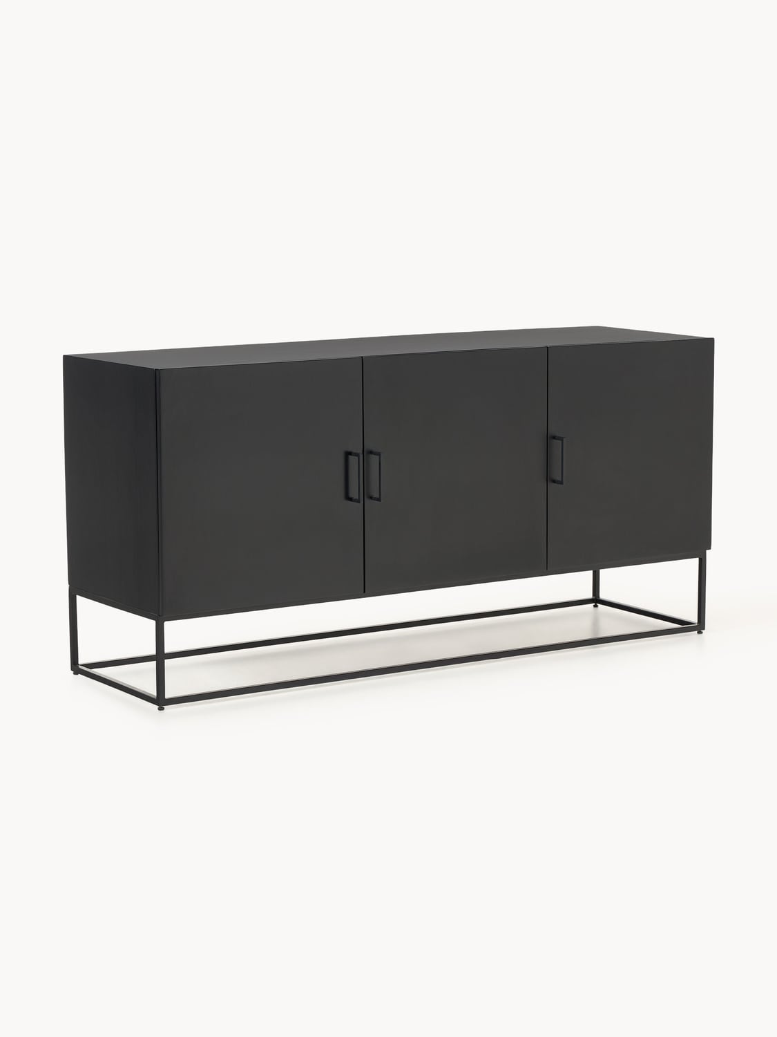 Lyle Sideboard in Mango Wood — Dark Grey
