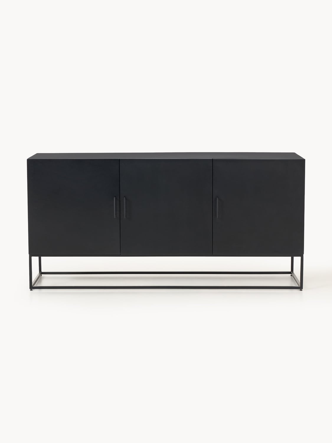 Lyle Sideboard in Mango Wood — Dark Grey