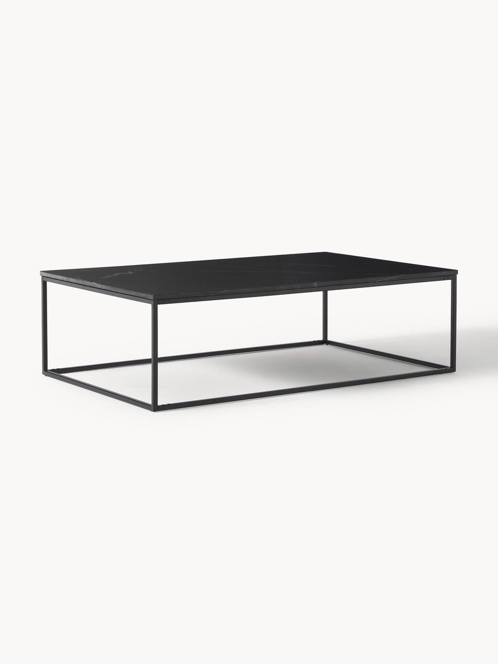 Alys Large Marble-Coffee Table — Taupe