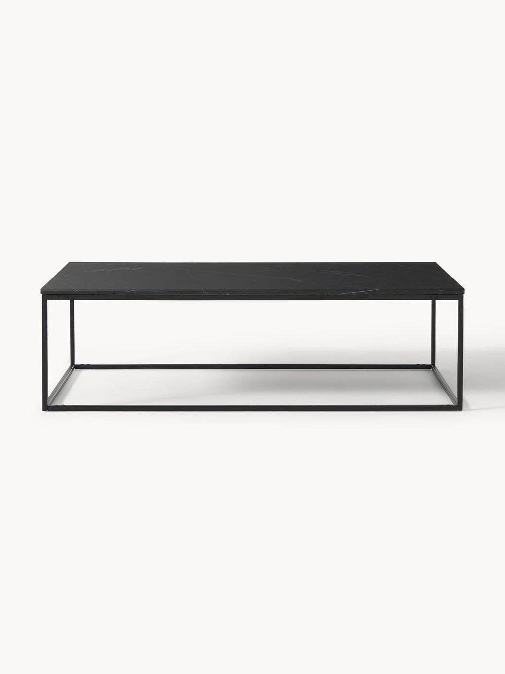 Alys Large Marble-Coffee Table — Taupe