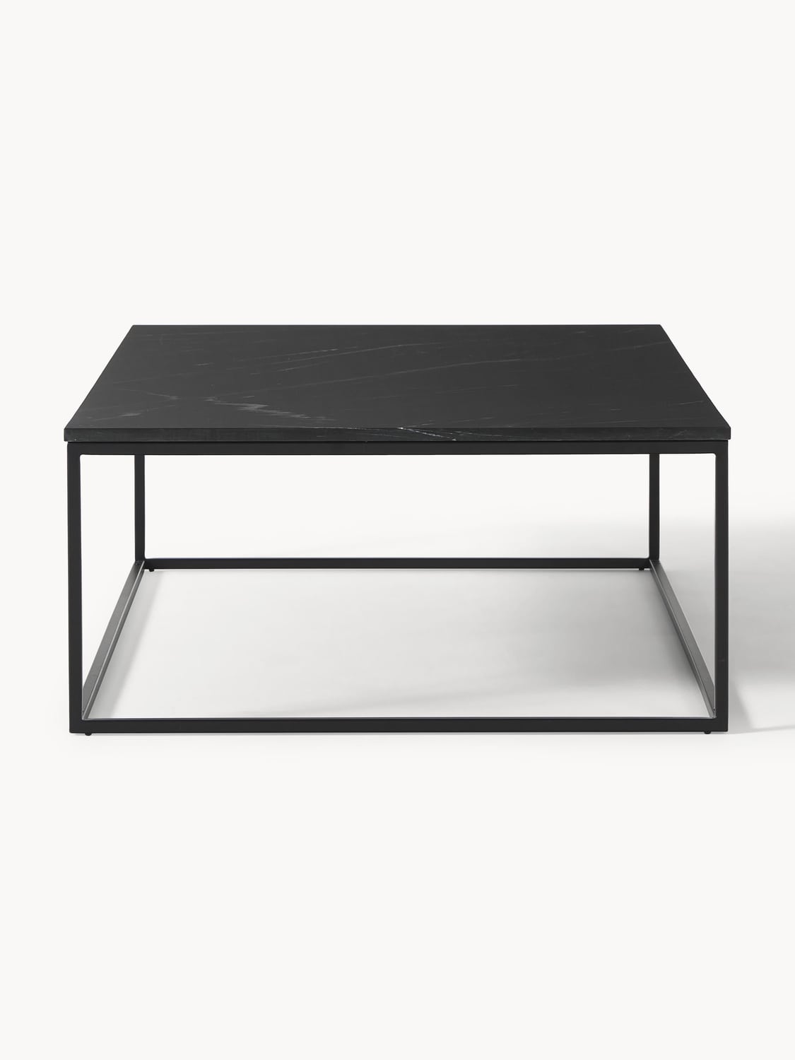 Alys Large Marble-Coffee Table — Taupe