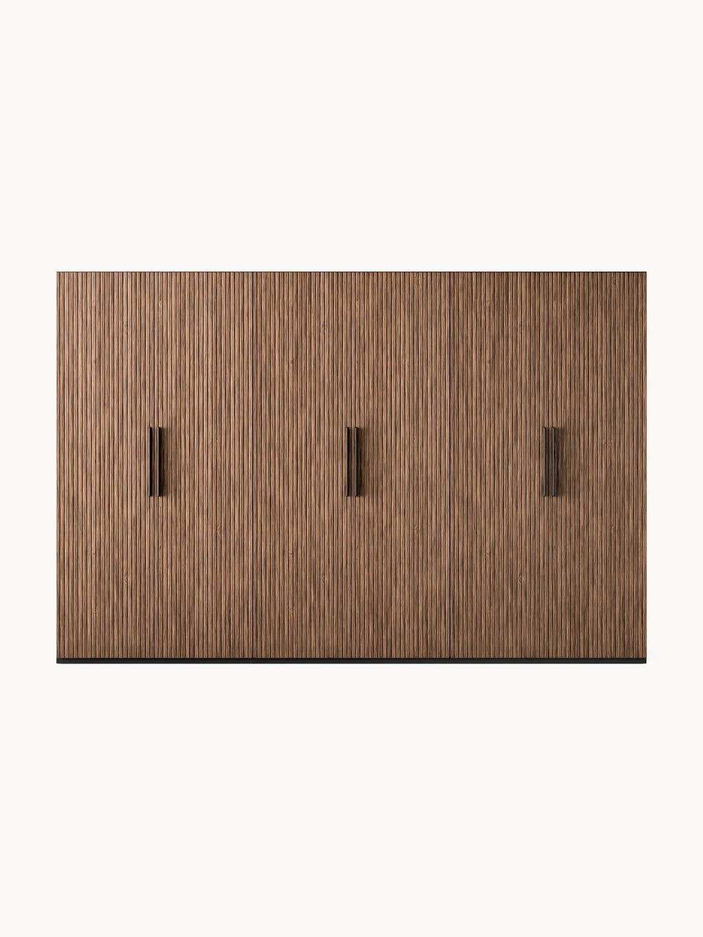 Simone Modular Hinged-Door Wardrobe, 300 cm Width, in various sizes — Olive
