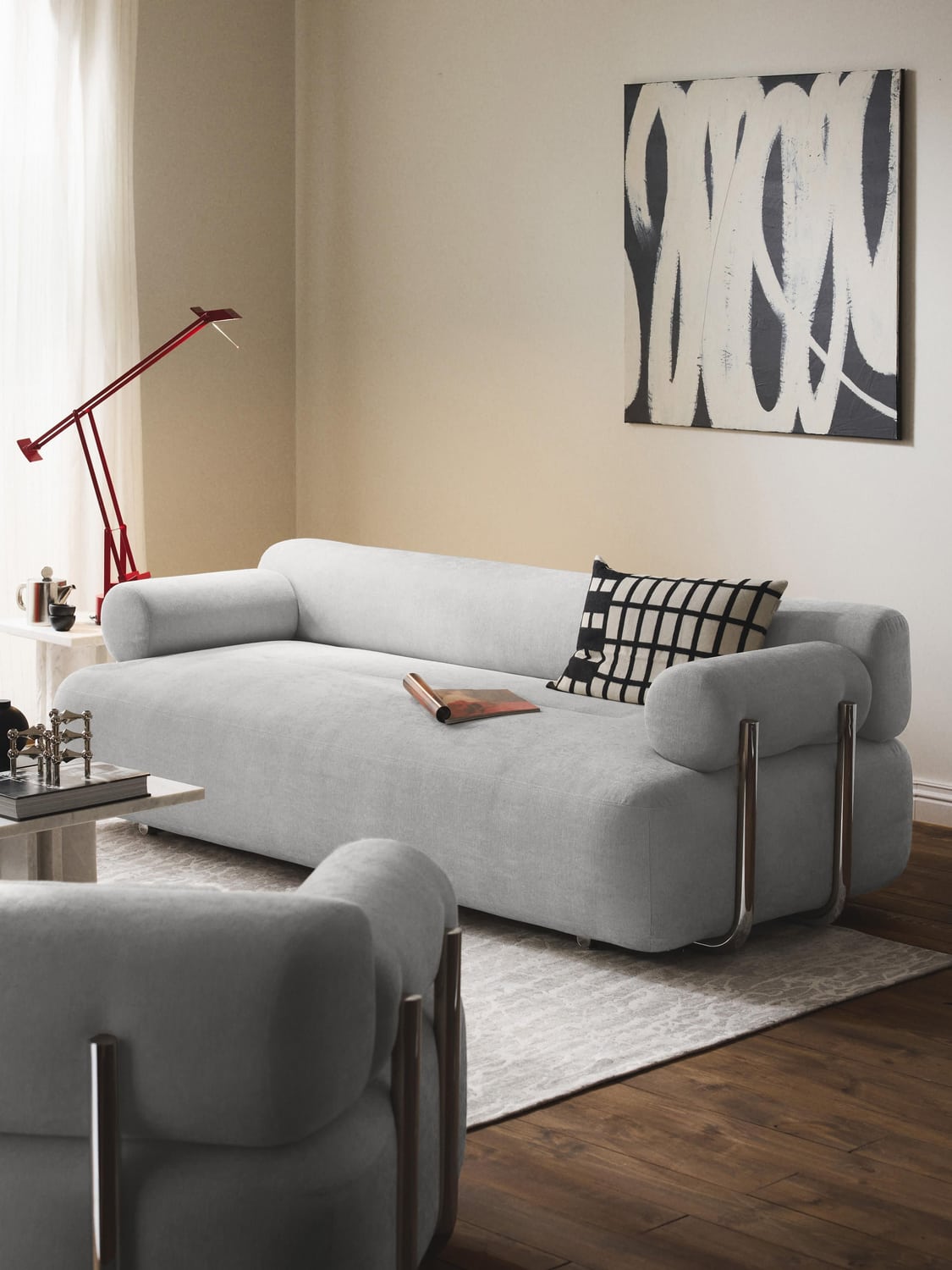 Stella Sofa (3-seater) — Lilac