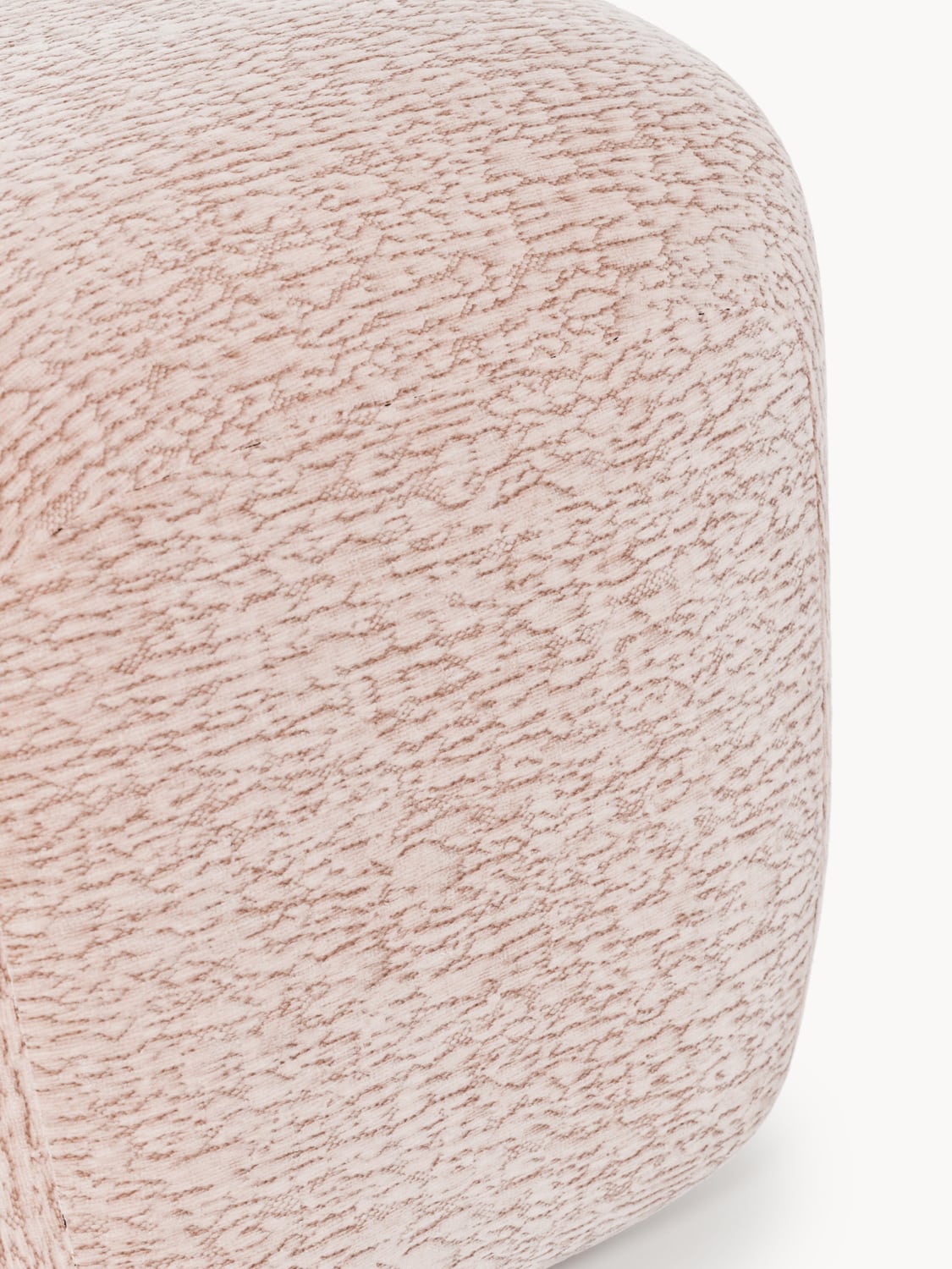 Wolke Tall Sofa Ottoman — Pink