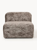 Wolke Teddy Bouclé Middle Module — Taupe