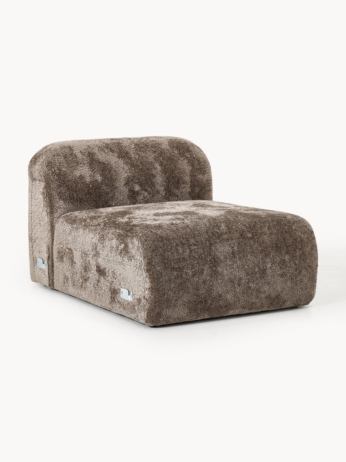 Wolke Teddy Bouclé Middle Module — Taupe