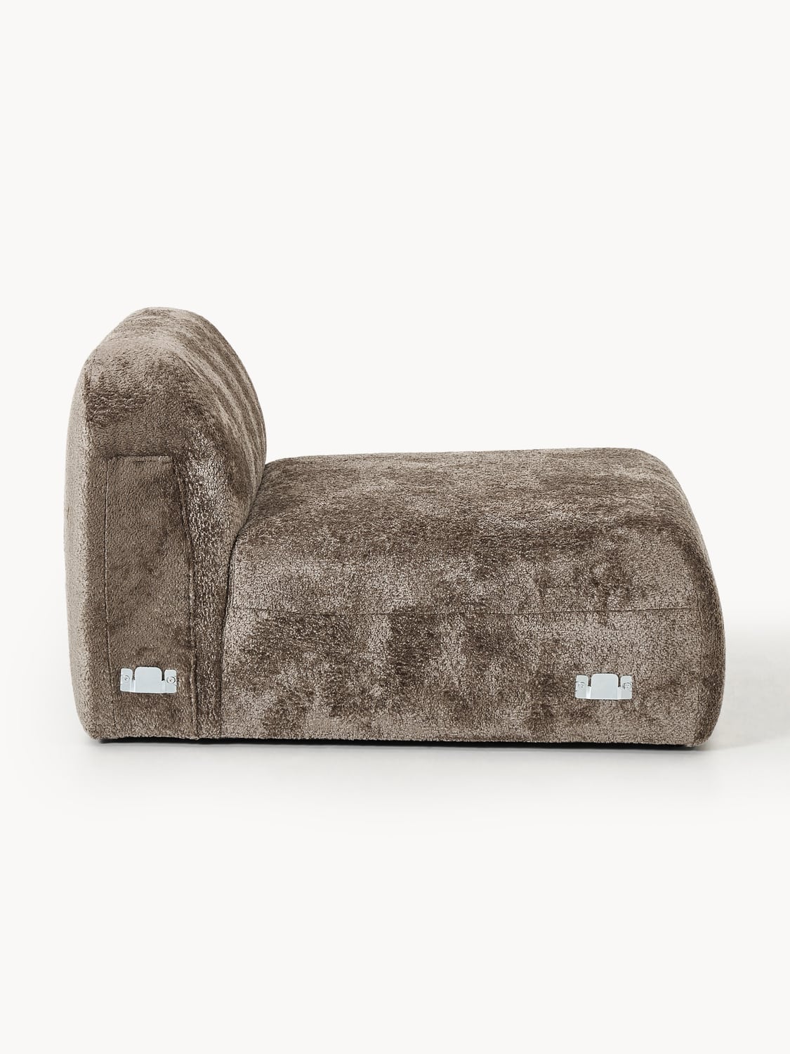 Wolke Teddy Bouclé Middle Module — Taupe